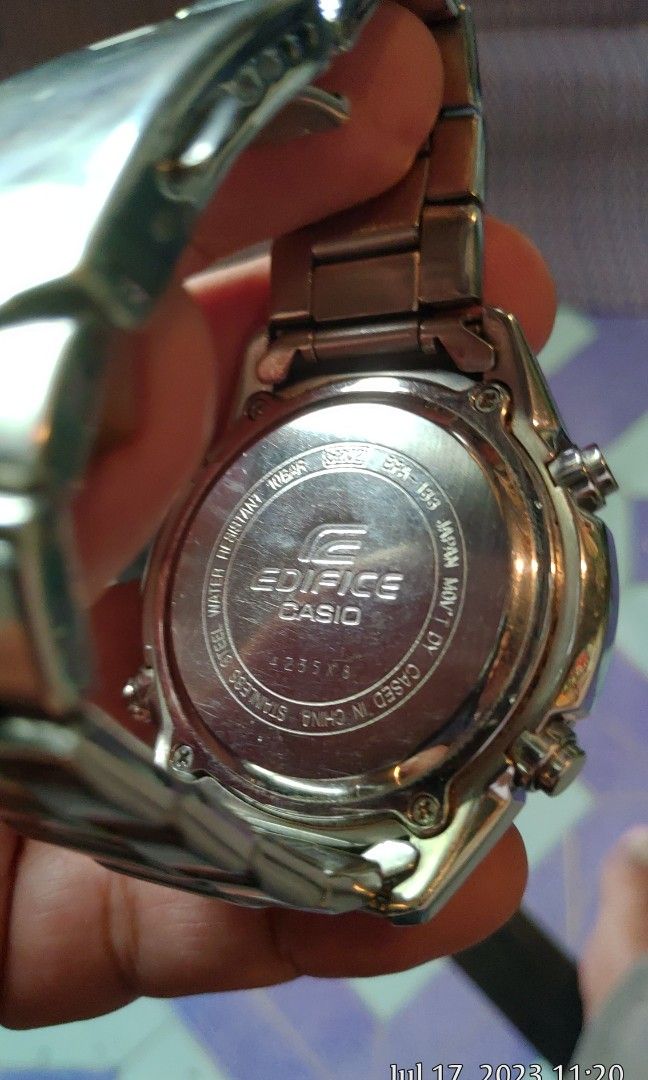 Casio edifice Men s Fashion Watches Accessories Watches on
