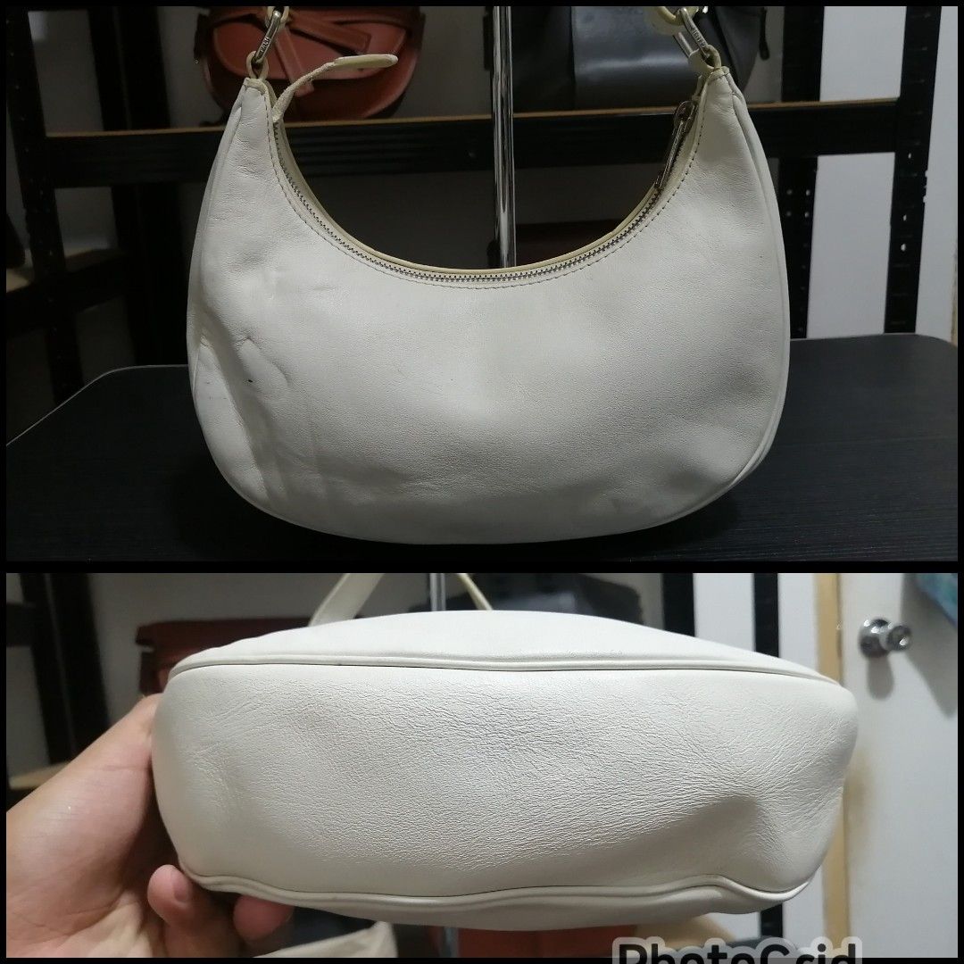 Ava leather handbag Celine White in Leather - 32710574