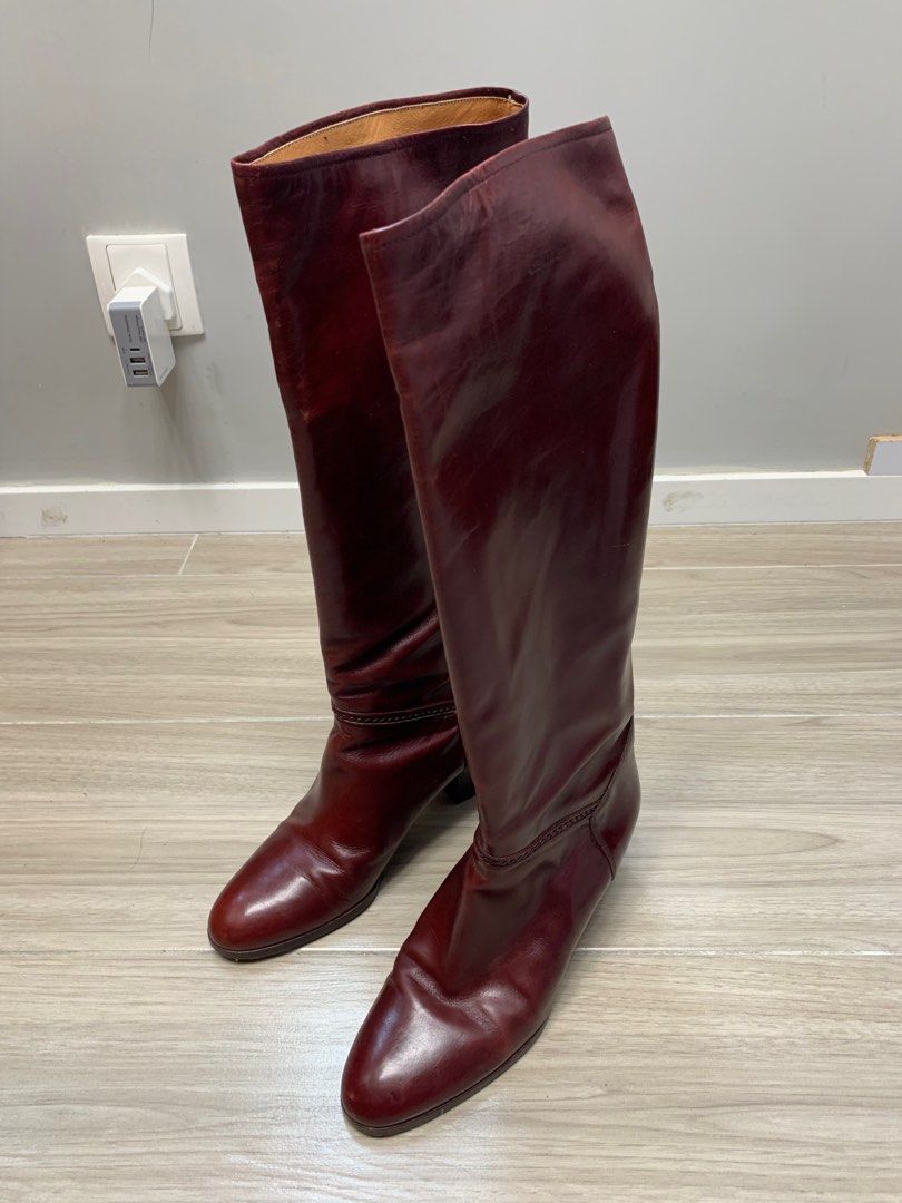 Celine riding boots top