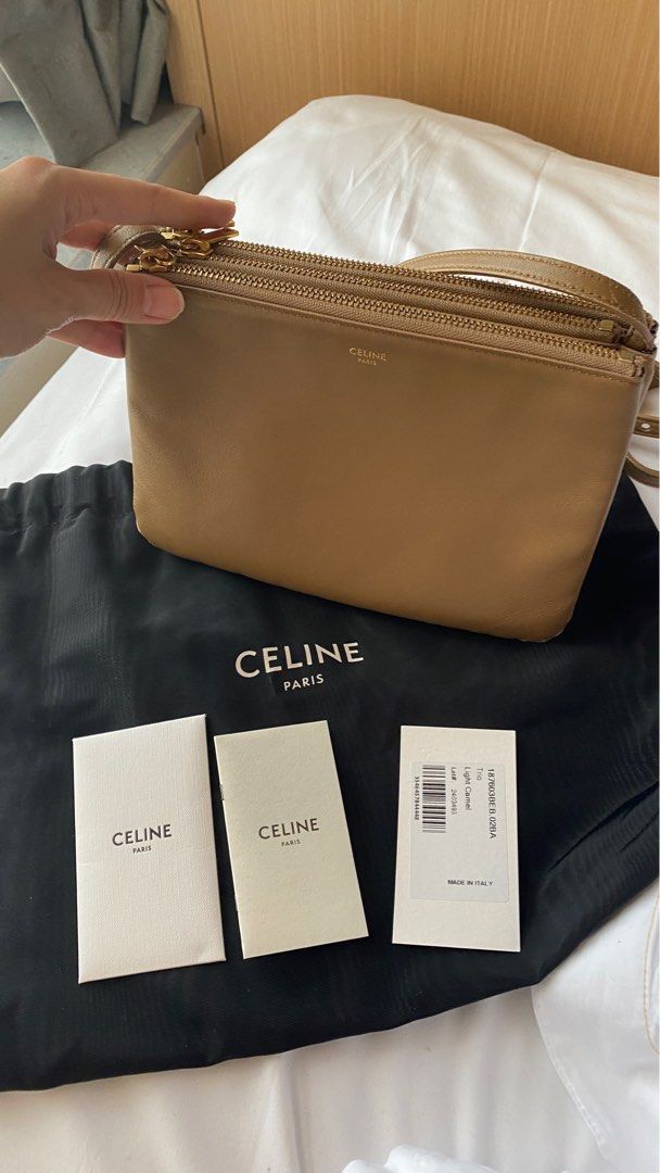 Celine outlet trio camel