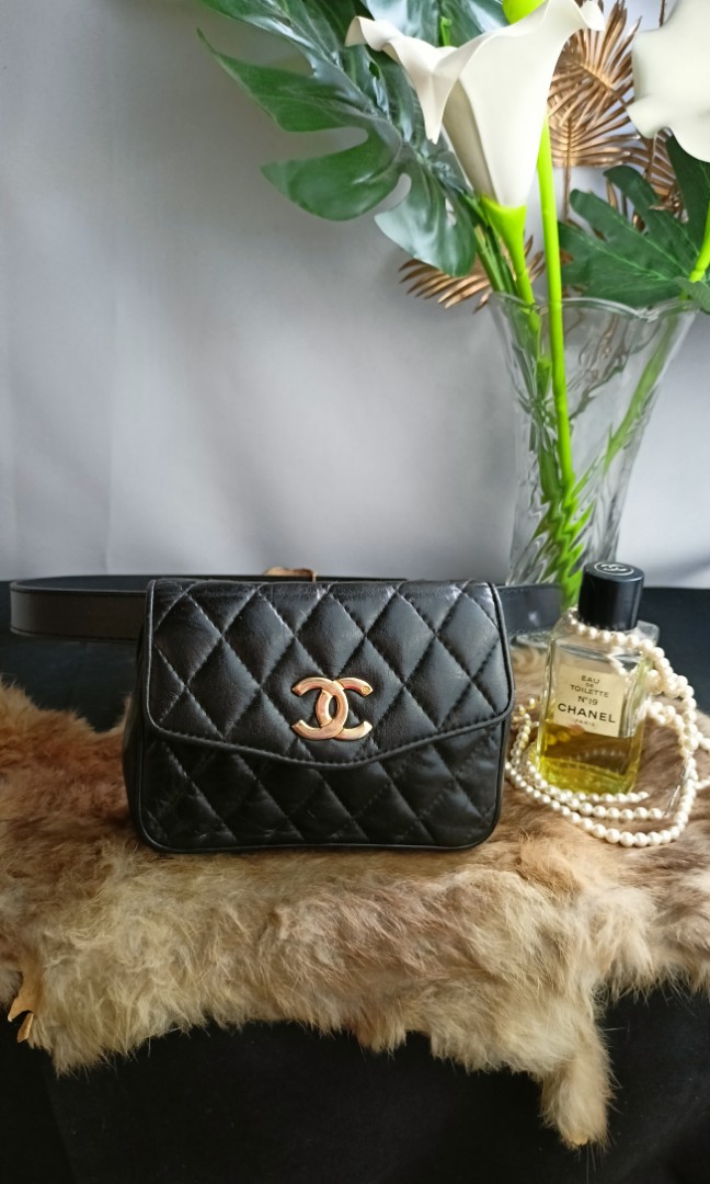 CHANEL Pre-Owned 1980-1990s Micro Classic Flap Belt Bag - Farfetch