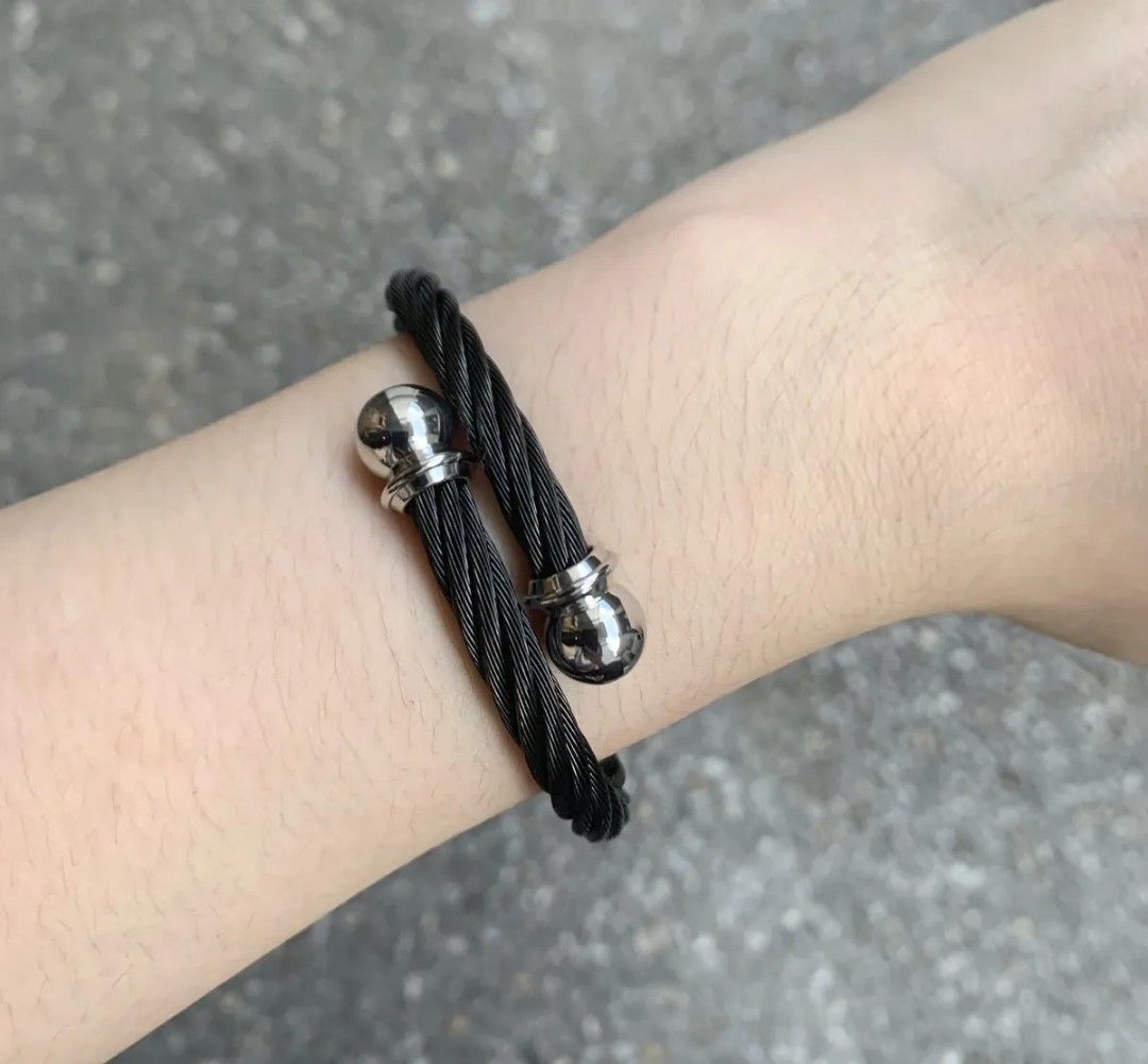 Charriol Bangle Celtic Black PVD Medium 04 301 1216 0M Women s Fashion Jewelry Organizers Bracelets on Carousell