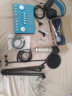 Condenser microphone set