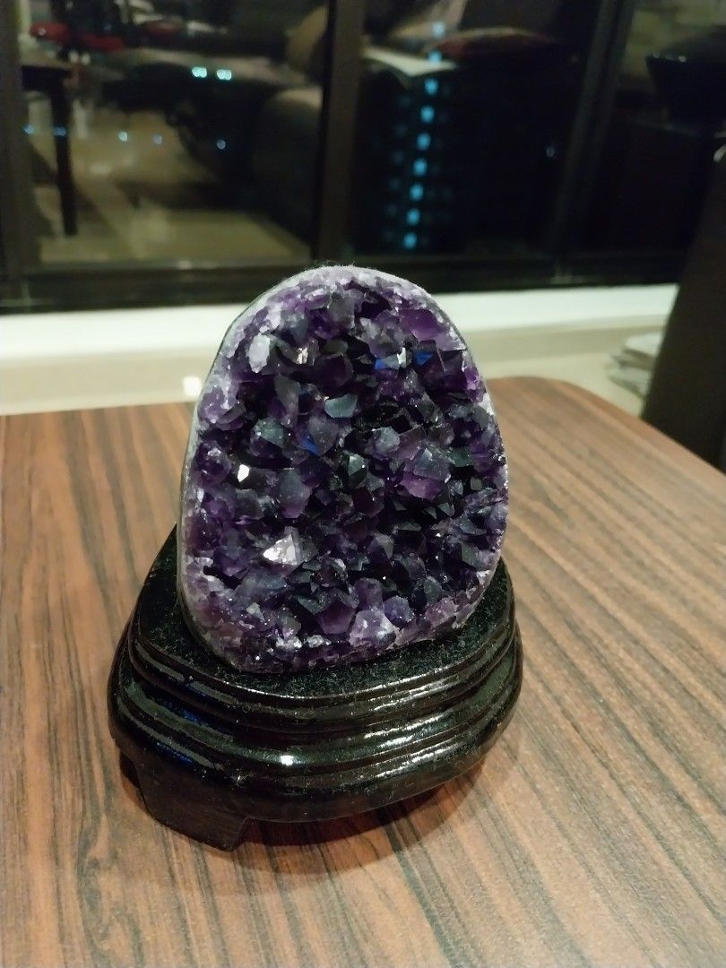 Purple sales crystal stone