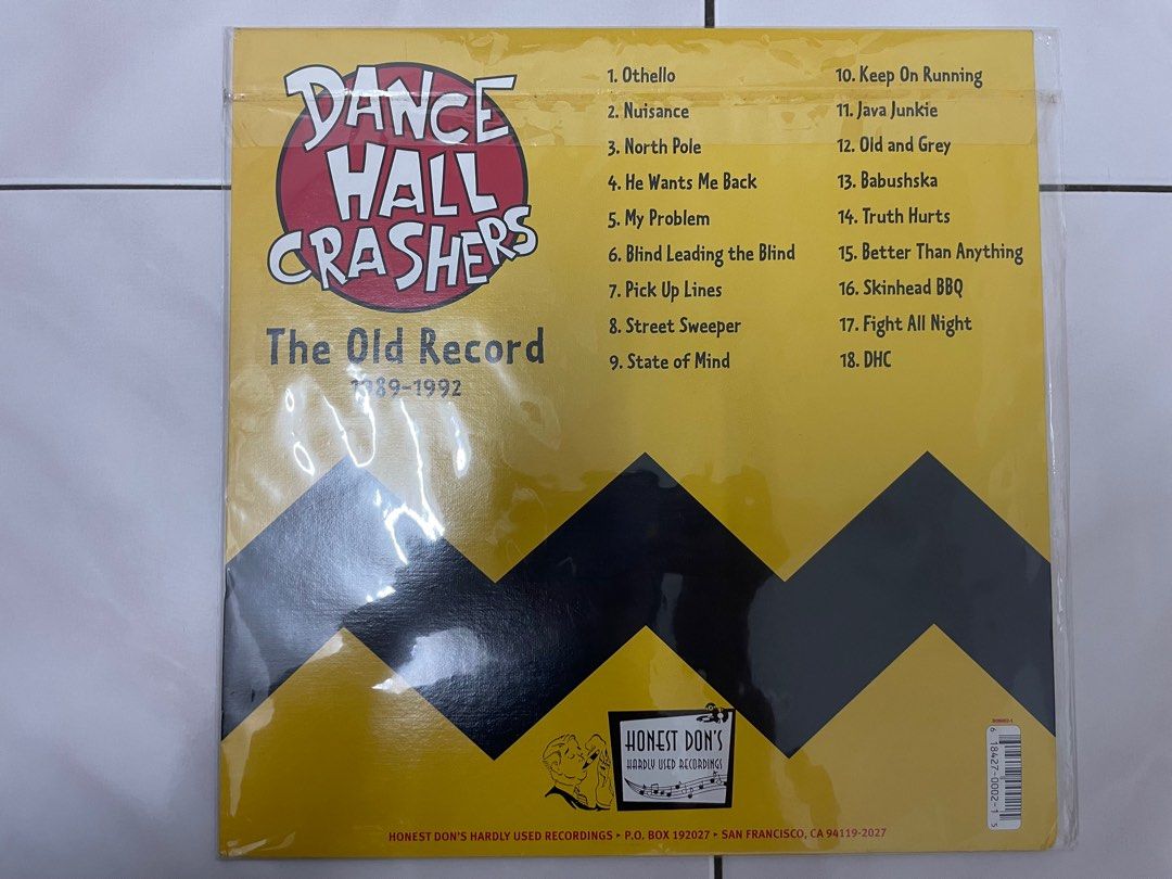 DANCE HALL CRASHERS The Old Record LP - 洋楽