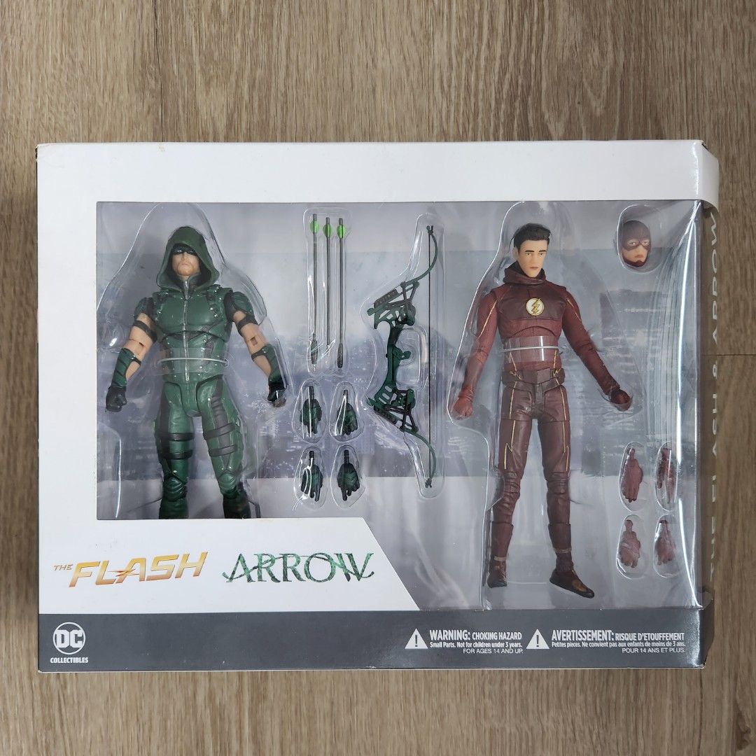 Dc collectibles flash and arrow 2 pack deals