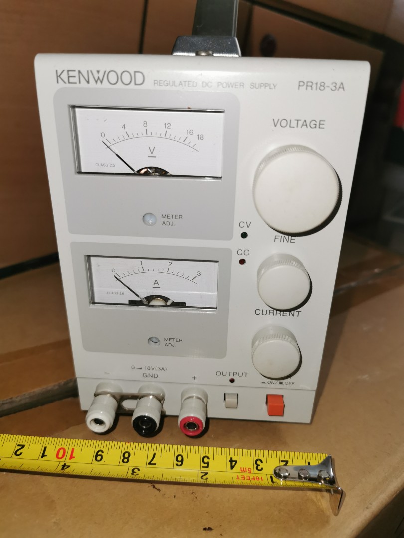 KENWOOD PR18-3A Regulated DC Power Supply [0090]-