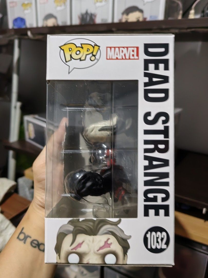 Dead Strange Funko Pop (Category: Designer & Blind Box Toys) located in Cainta. Submitted by DBdibs (Listing ID 1243664625, Image 2). Description: 👀 Reading is essential. Make reading a habit. Funko Pop! - Marvel Doctor Strange Dead Strange #1032 ⭐ Authentic ⭐ Never Out Of Box (NOOB) ⭐ Add 50 for new protector ⭐ Box in excellent condition. See photos. 🏠 Item will be coming from Cainta, Rizal 🏘️ Can ship from QC (Brgy. Holy Spirit) by schedule 