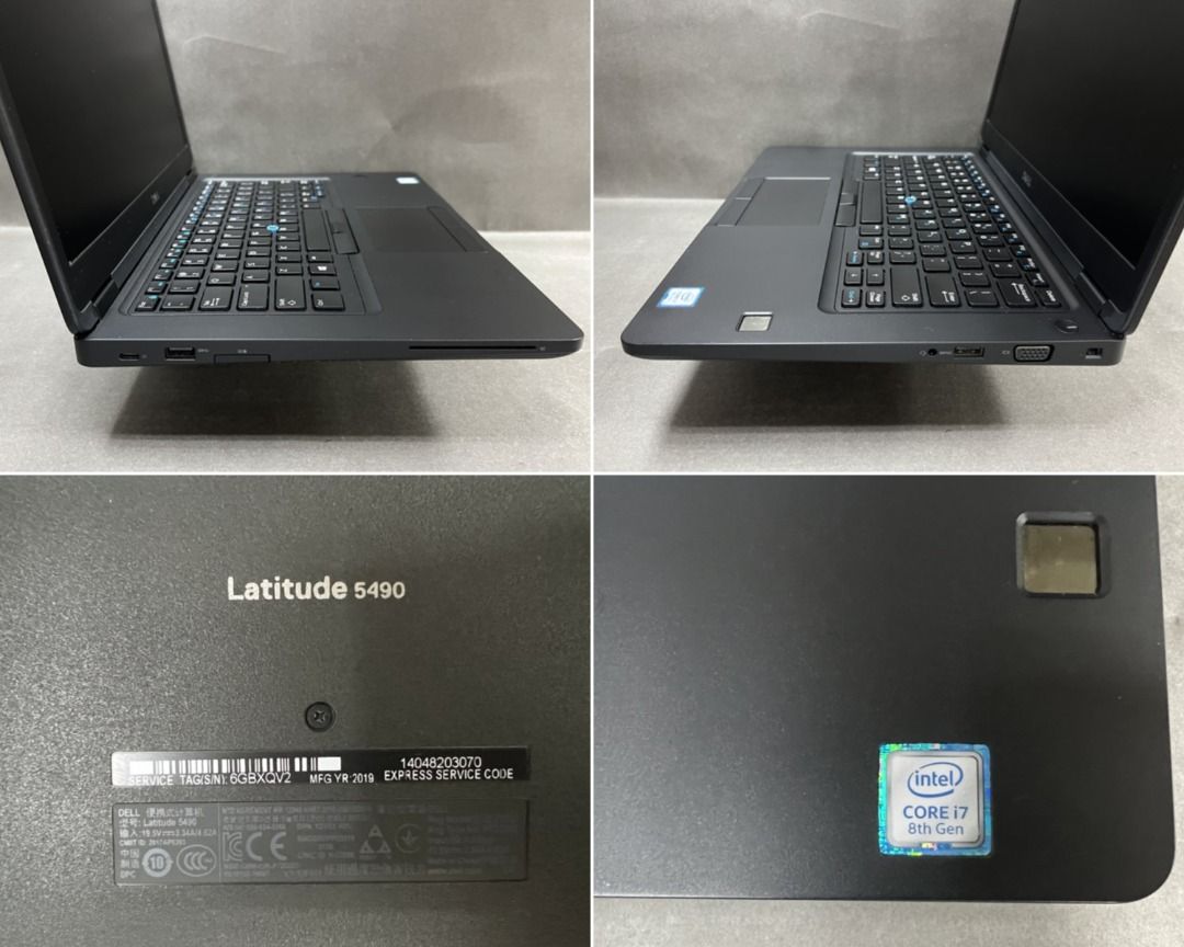 戴爾Dell Latitude 5490 Core i7-8650u| RAM 16GB |14吋高清MON| 512GB