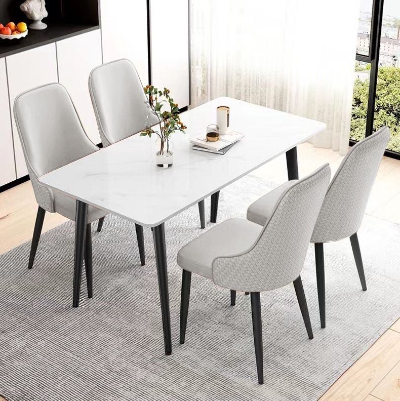 Dining Table+4 Dining Chair Whole Set Dining Table Chair Set FREE ...