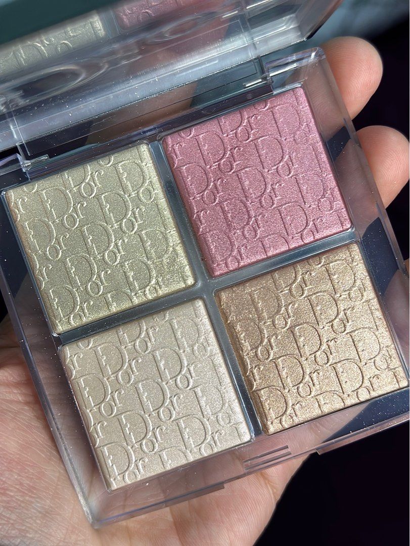 Dior Rose Gold 004 Backstage Glow Face Palette Review  Swatches