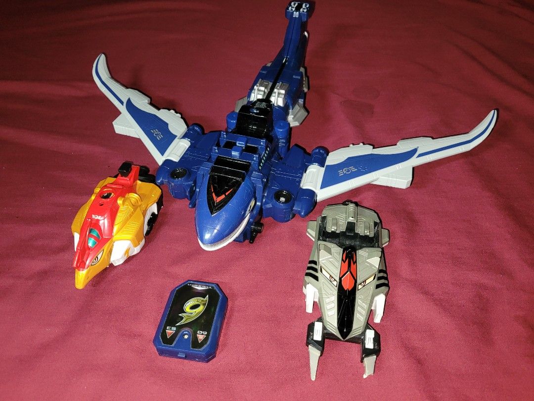 DX ENGINE SENTAI GOONGER GOONGER WHALE TORIPTOR JETRAS SET, Hobbies