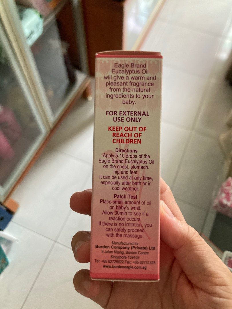 Eucalyptus Oil (Baby Oil), Babies & Kids, Bathing & Changing, Other