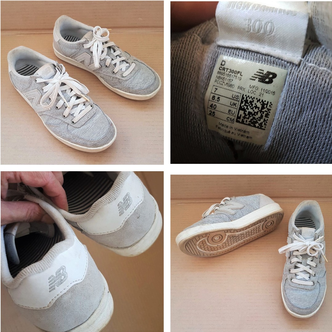 Exclusive New Balance Designer Sneakers NB 300 in Grey US 7 UK