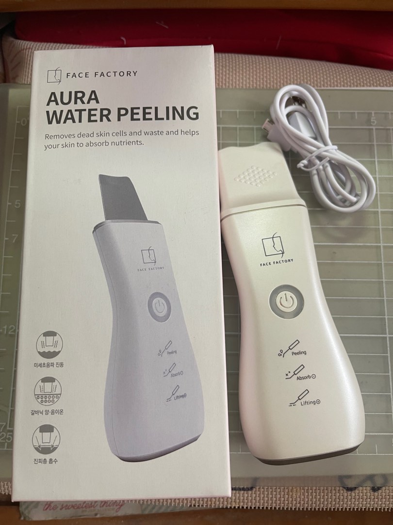 包順豐站）face factory aqua water peeling 導入磨皮機, 美容＆化妝品