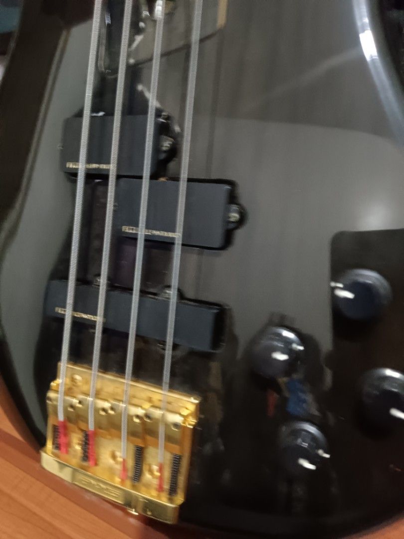 Fernandes active bass guitar (Category: Musical Instruments) located in Paranaque City. Submitted by yourhonorvoy (Listing ID 1243562592, Image 3). Description: 07-17-23 New arrival from japan🇯🇵 Fernandes active bass guitar 15k only With soft case With minimal scratches only 😍No issue sa performance 👍Payment thru cash, bank transfer, gcash or in any remittance center 🚚We do shipping👍via lalamove,speedy, toktok and grab ✈️🚢🚆We also ship na