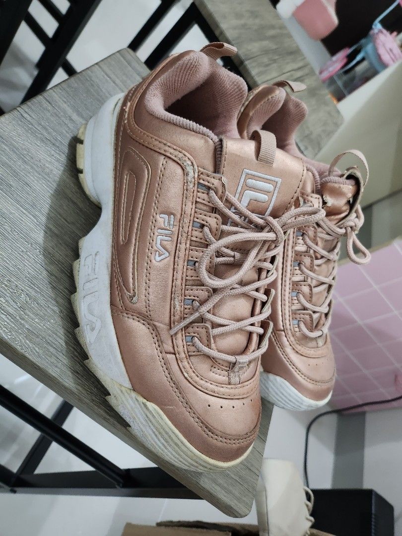 Fila rose gold disruptor store 2