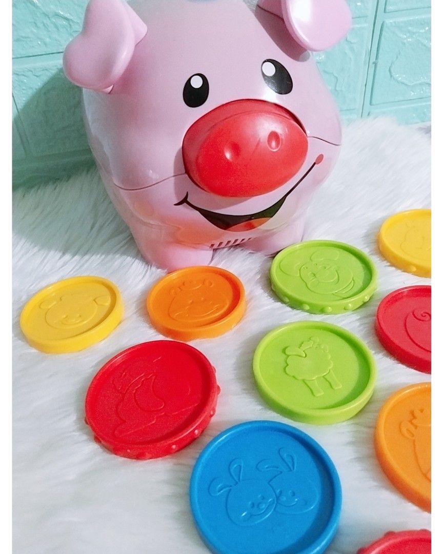 Fisher price outlet piggy bank coins