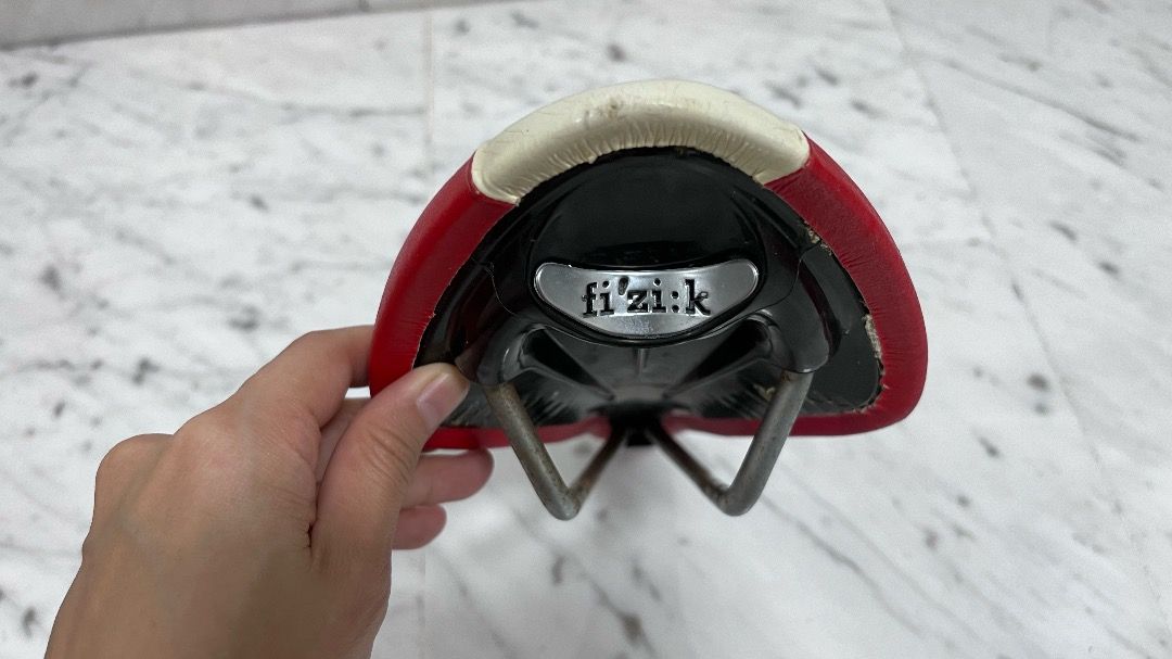 Selle De Vélo Fizik Antares 141 Mm - Rails K:ium Noir/rouge édition équipe, Neuf Sous Blister