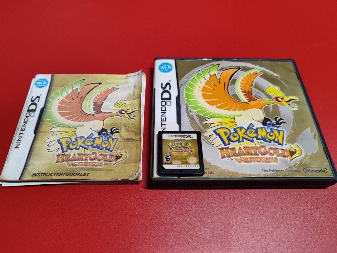 For Sale CIB Pokemon HeartGold on Carousell