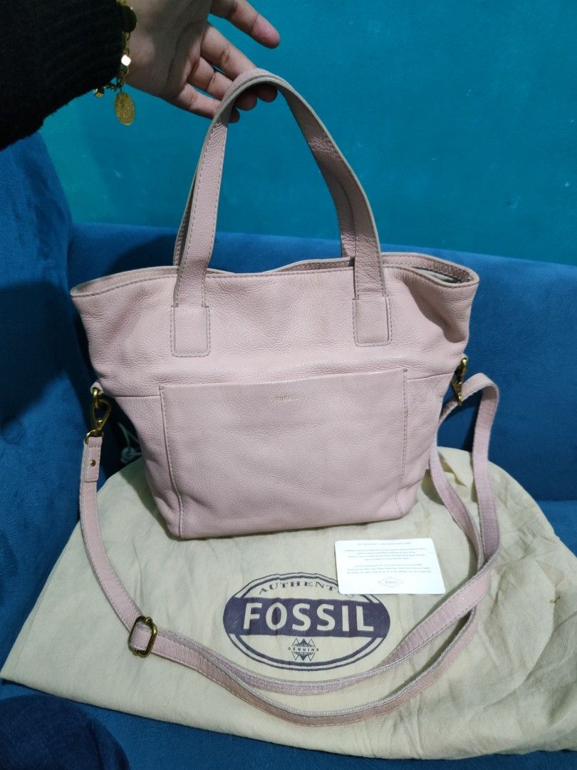 Fossil Darby satchel Authentic Fesyen Wanita Tas Dompet di