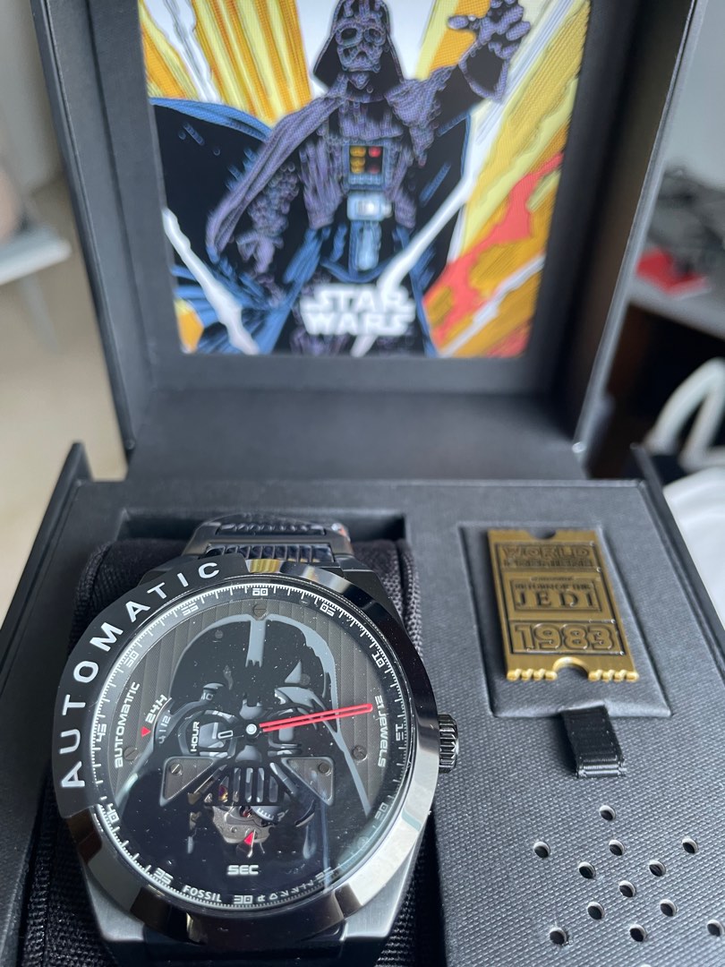 Darth vader fossil watch hot sale