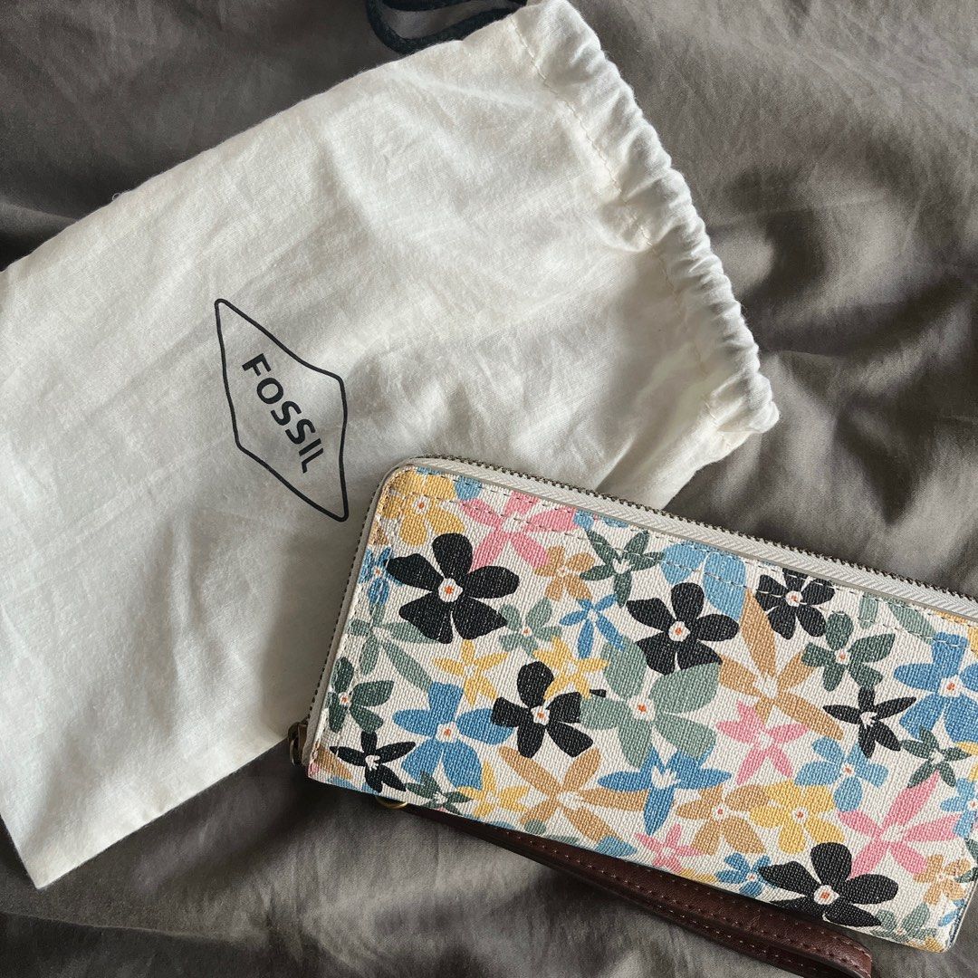 Fossil Long Wallet Clutch Women s Fashion Bags Wallets
