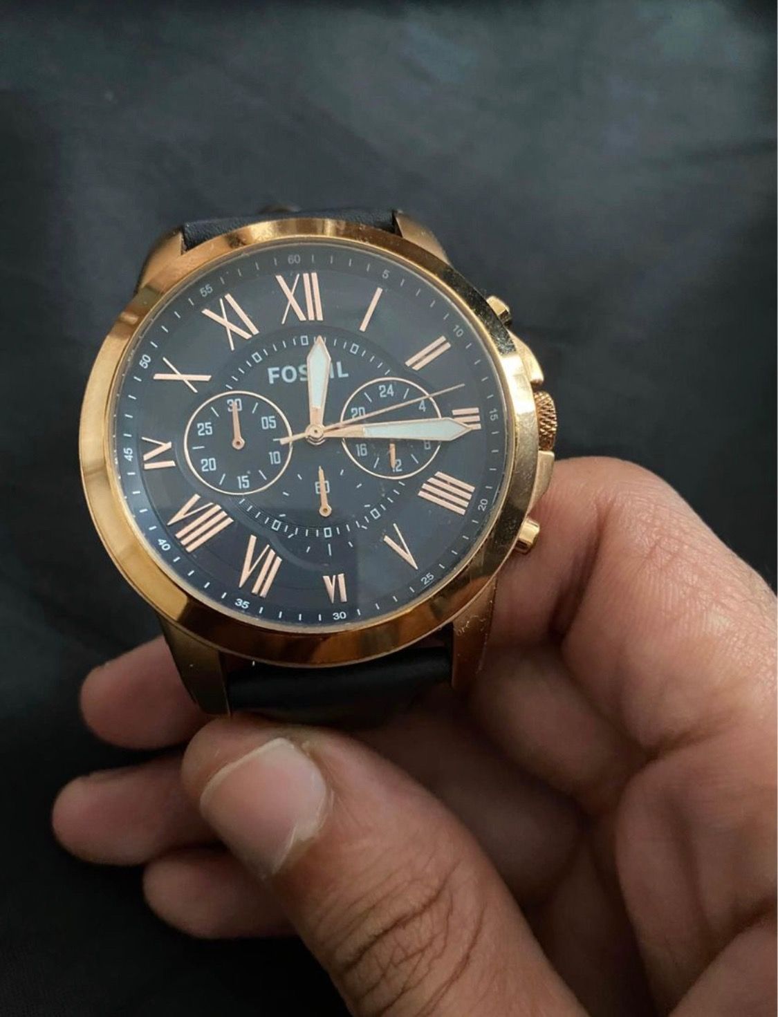 Gold and leather watches sale