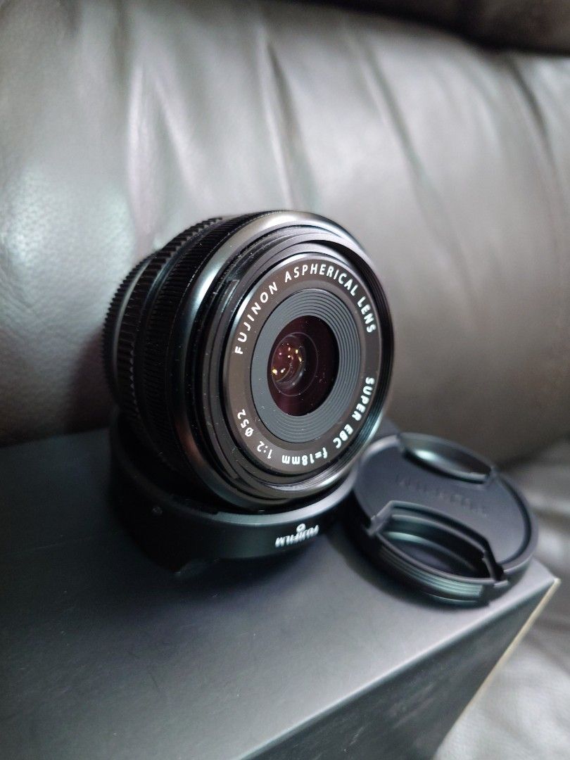 FUJINON XF 18mm F2 R fujifilm x-mount, 攝影器材, 鏡頭及裝備- Carousell