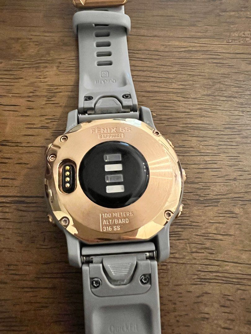 Garmin fenix hotsell 6s sapphire gold