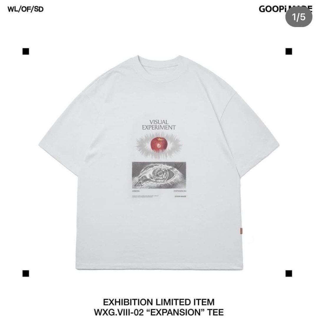 Goopi x Wall of sound -WXG.VIII-02 EXPANSION TEE, 男裝, 上身及套裝 