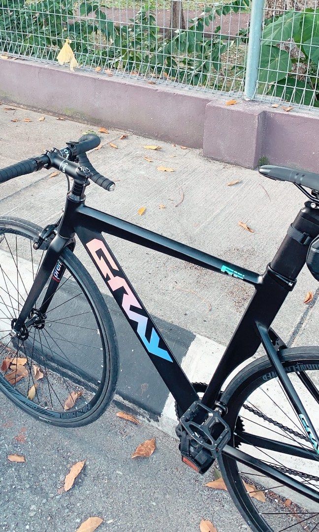 Frame clearance size fixie