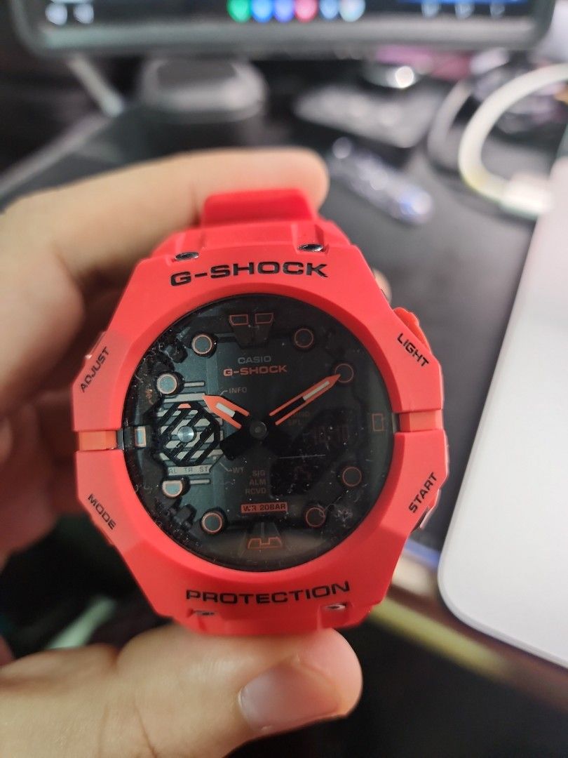 Gshock GA B001 4AER Red Men s Fashion Watches Accessories