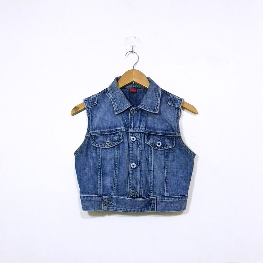 Guess jean top vest