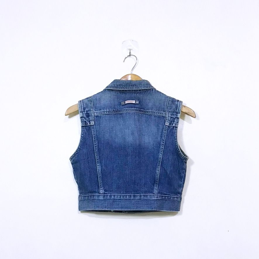 Guess on sale jean vest