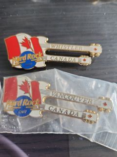 Hard Rock Cafe Pins-Guitar