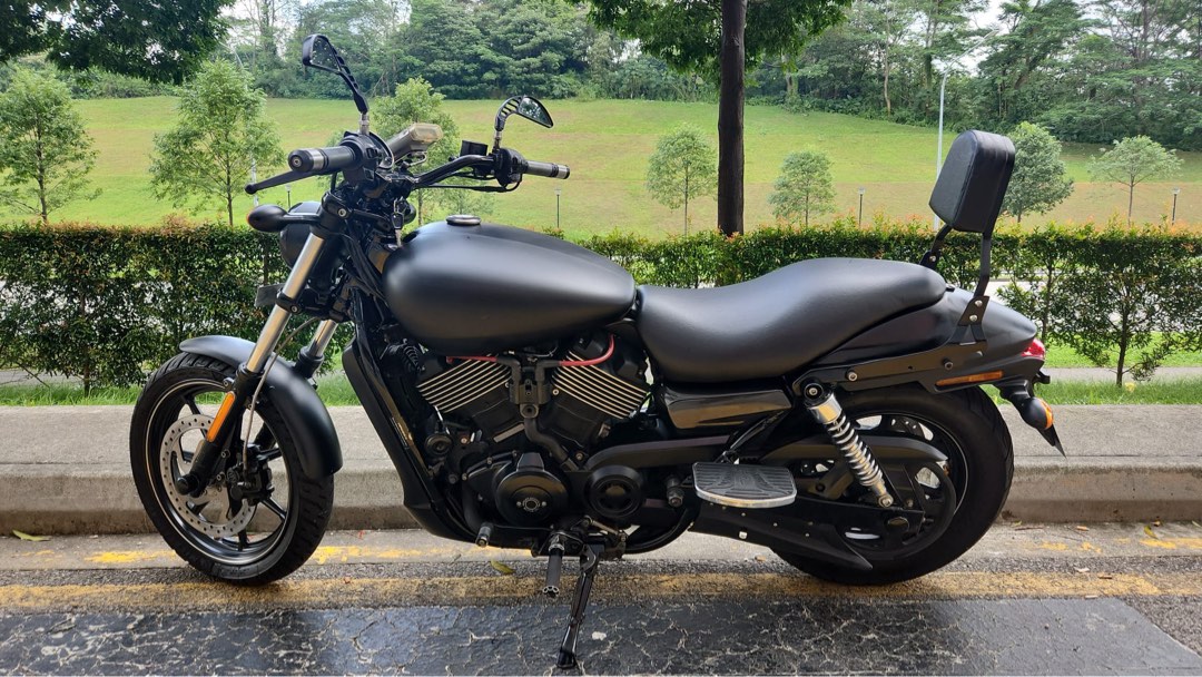 harley davidson street 750 headlight modification