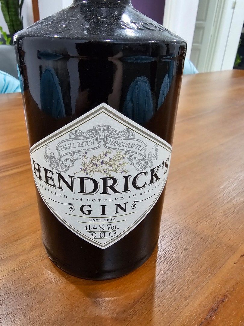 Hendricks Gin, Food & Drinks, Alcoholic Beverages on Carousell