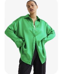 Hm green shirt online