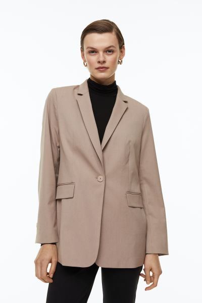 Beige jacket h&m sales