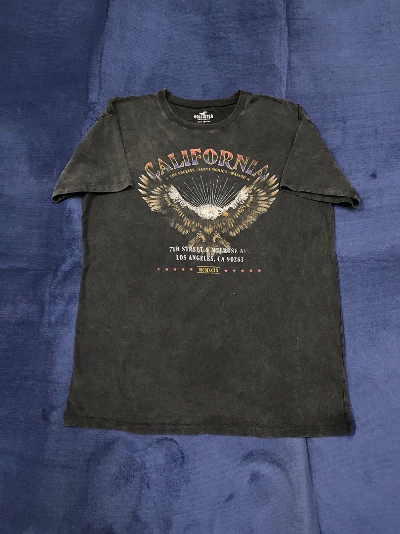 Hollister California Tshirt, Men's Fashion, Tops & Sets, Tshirts & Polo  Shirts on Carousell