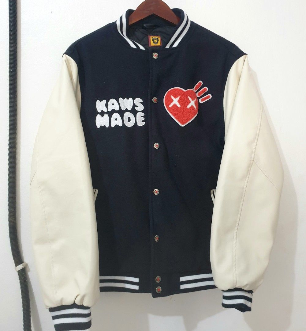 human made kaws made denim work jacket 96％以上節約 - ジャケット