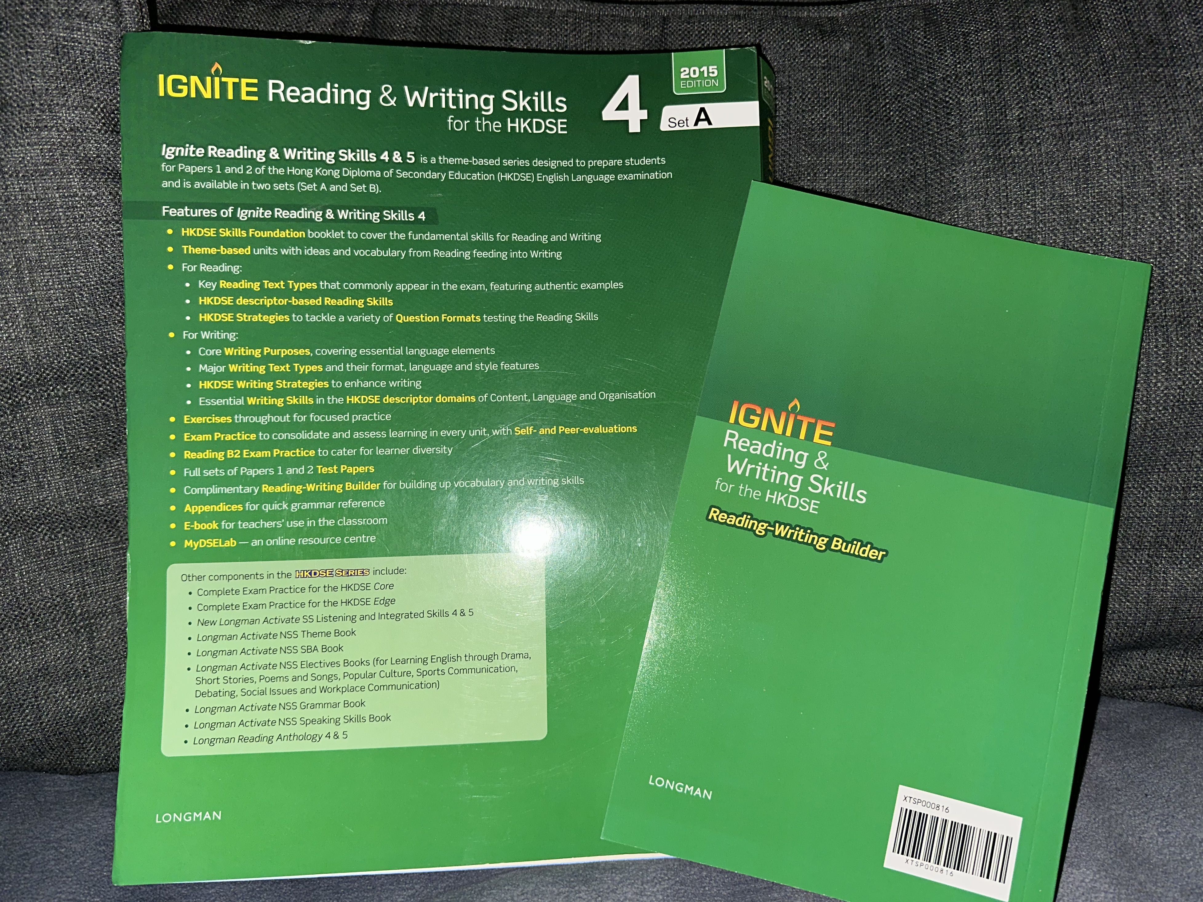 IGNITE Reading & Writing Skills for the HKDSE 4, 興趣及遊戲, 書本 & 文具, 教科書 ...