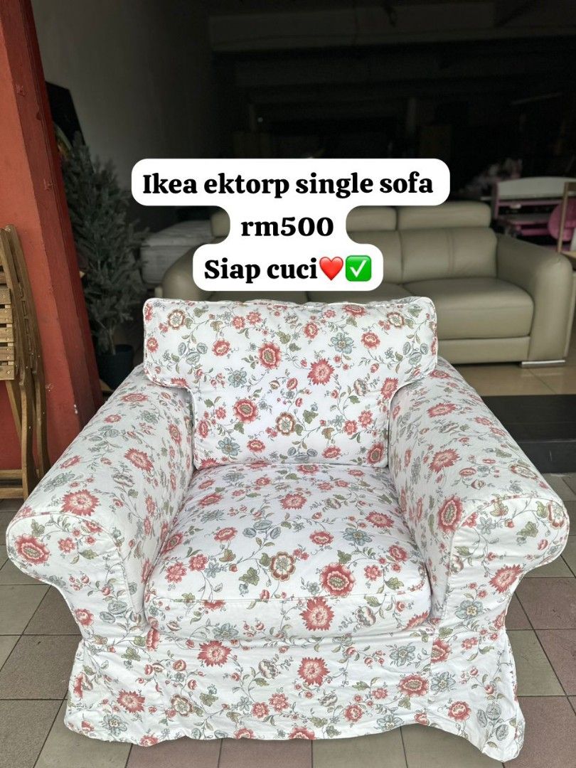 Ikea Ektorp single, Furniture & Home Living, Furniture, Sofas on Carousell