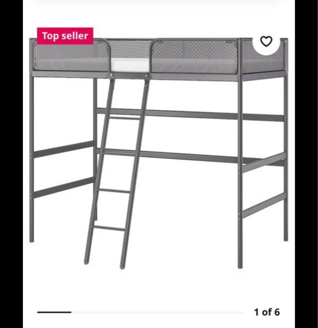 Ikea Loft Bed, Furniture & Home Living, Furniture, Bed Frames