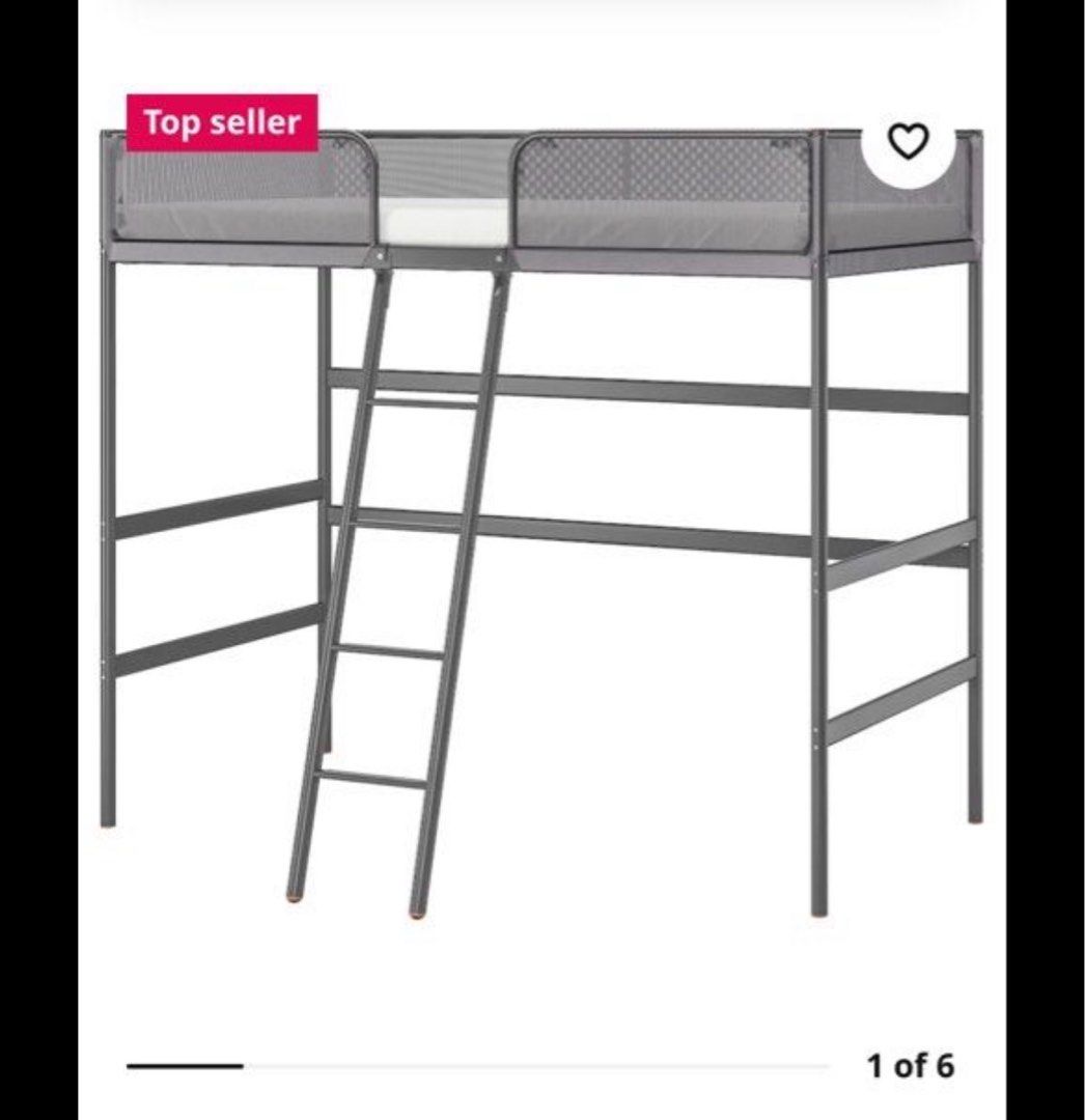Ikea Loft Bed, Furniture & Home Living, Furniture, Bed Frames