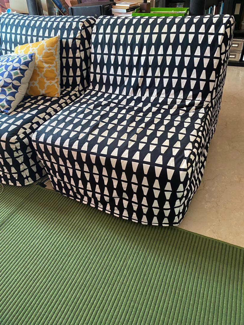 IKEA Lycksele single sofa bed, Furniture & Home Living, Furniture