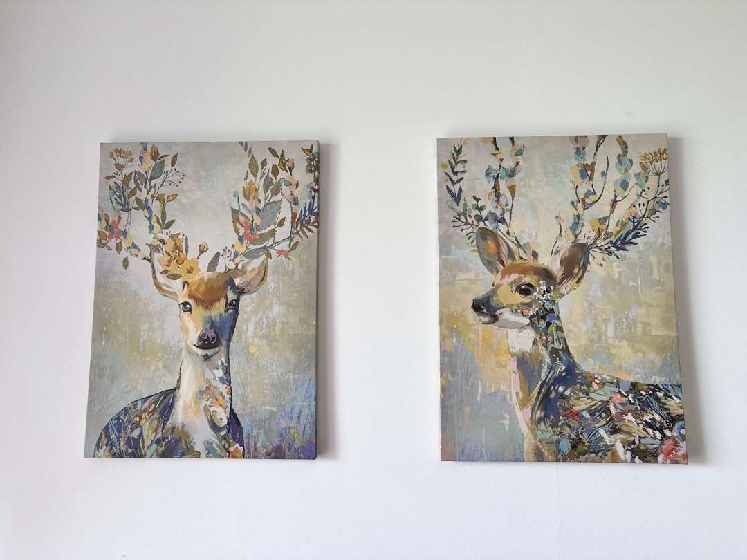 Ikea Wall decor 50x70cm (each), Furniture & Home Living, Home Decor