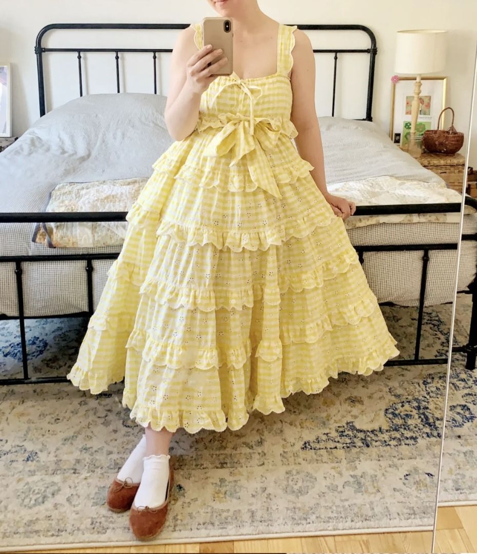 Innika choo scallop dress hot sale