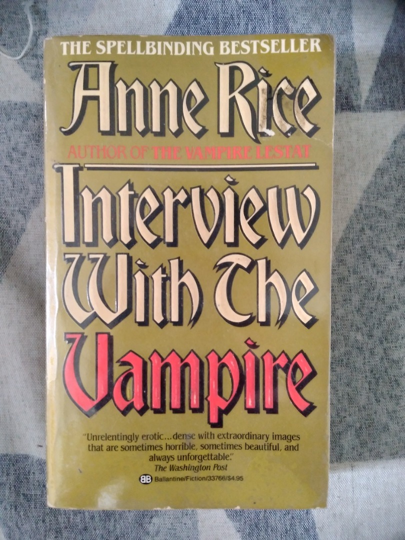 Interview With The Vampire Pocket Size: Anne Rice, Hobbies & Toys ...